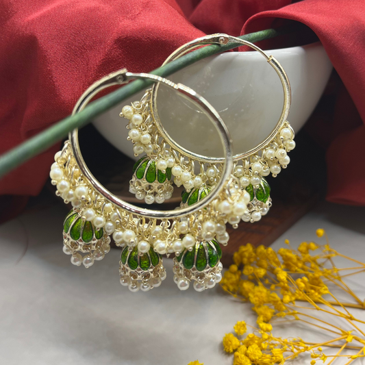 Jhumka Hoop Earrings