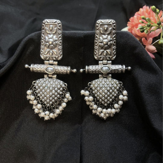 Silver Dangler Earrings