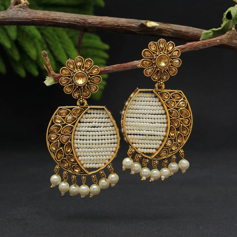 Gold Antique Earrings