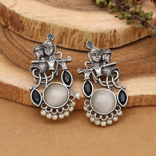 Lord Radha Krishna Earrings