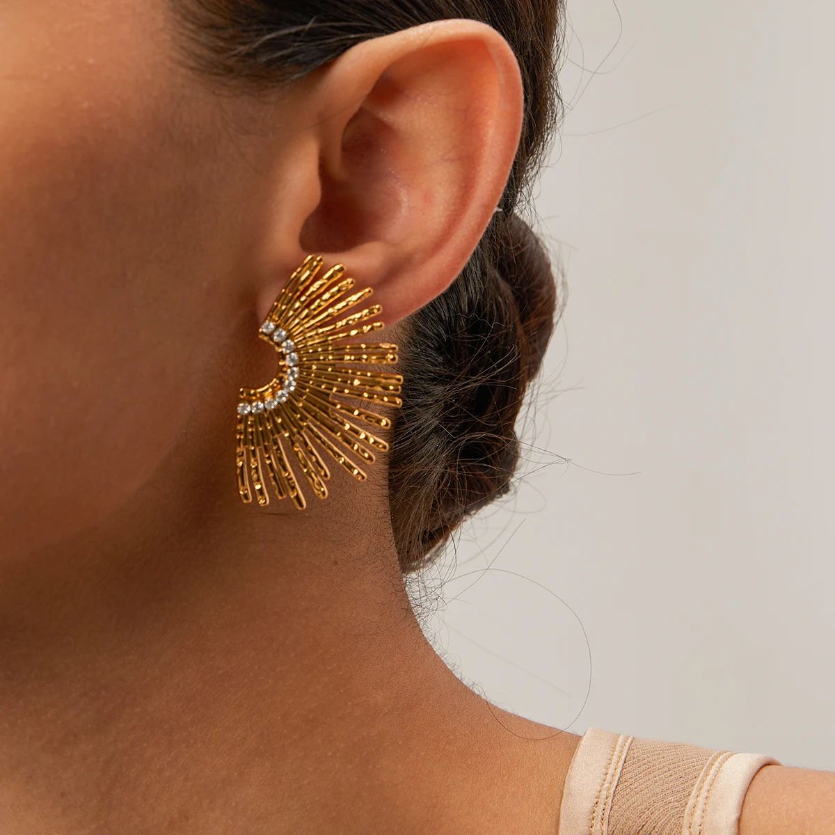 18k Gold Plated Sunshine Earrings