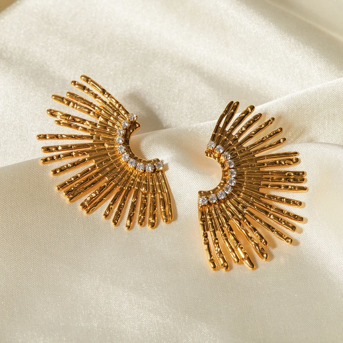 18k Gold Plated Sunshine Earrings