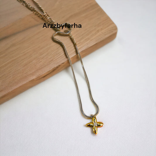 Gold Silver Pendant Chain