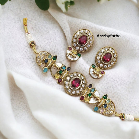 Sabyasachi Inspired Divya Choker Set