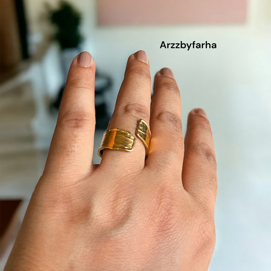 18k Gold Plated Finger Ring