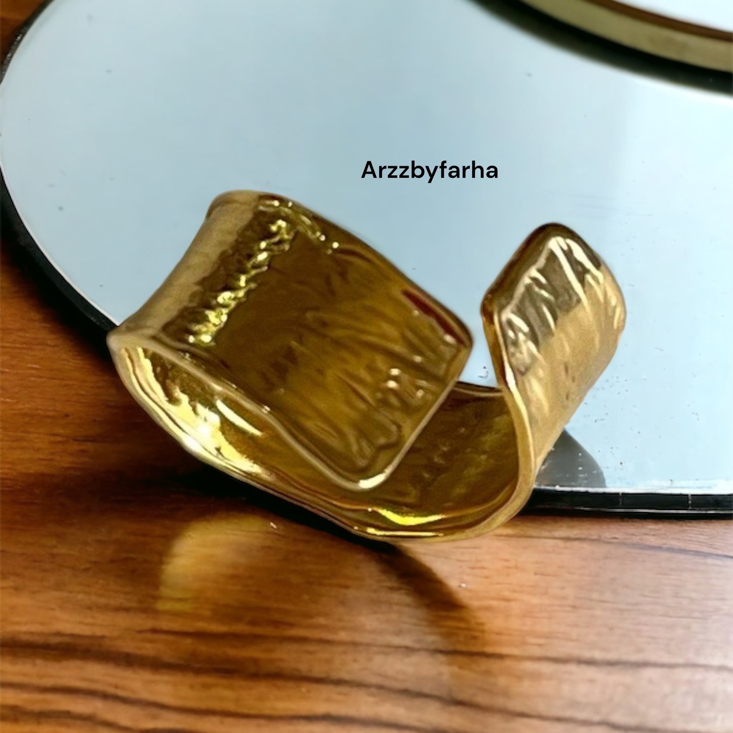 18k Gold Plated Finger Ring