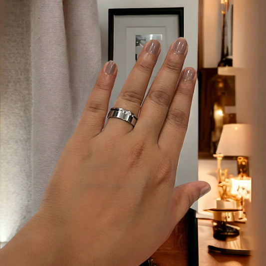 Platinum Plated Finger Ring