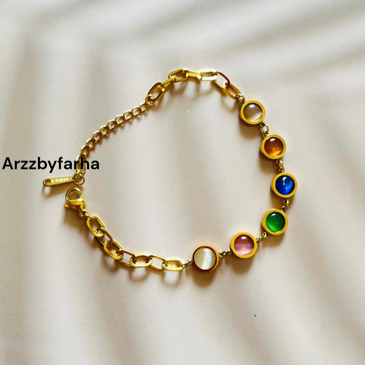 Gorgeous Multicolor Charm Bracelet