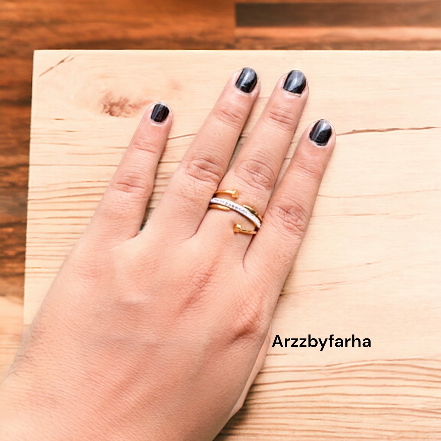 Gold Plated Finger Ring