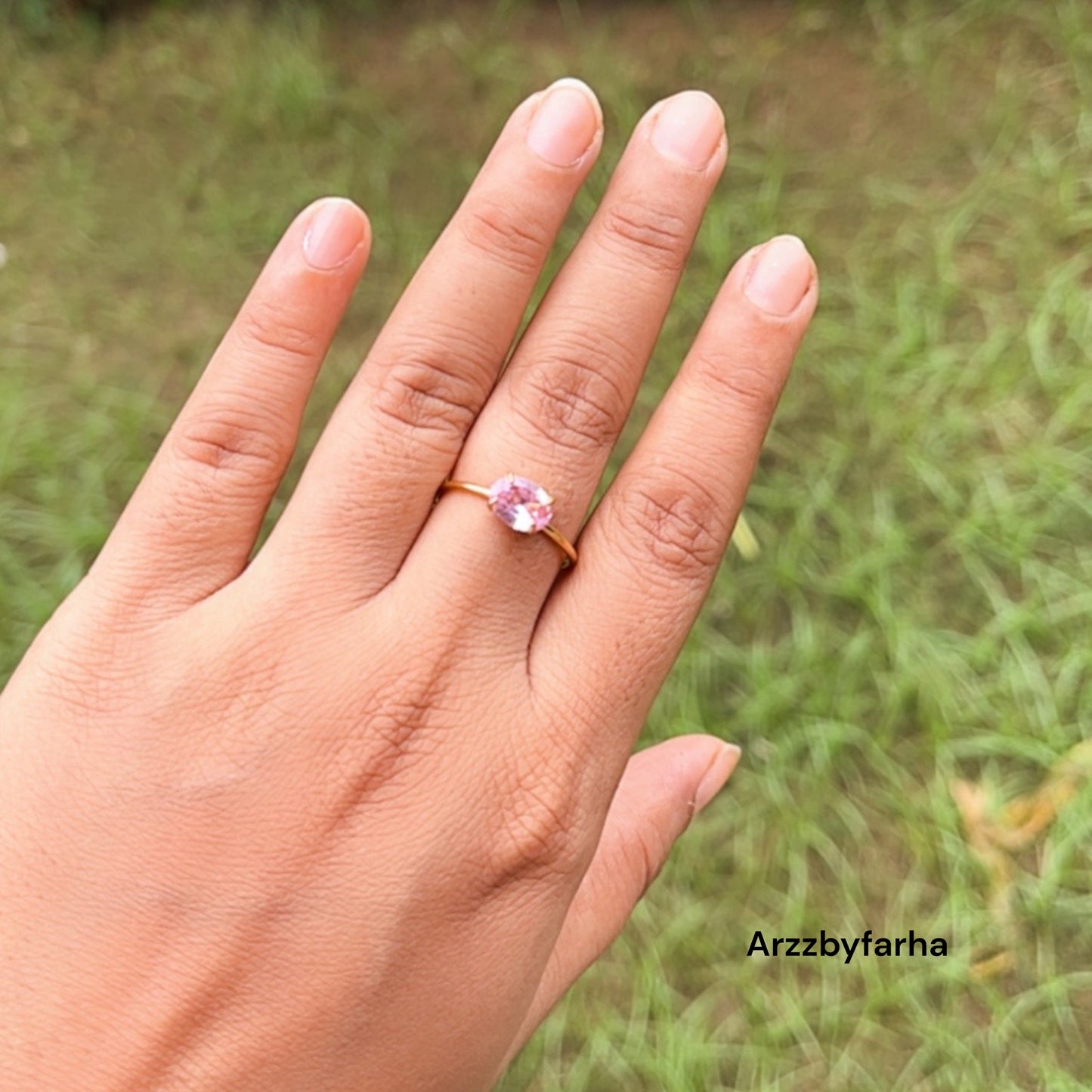 Best Seller Pink Stone Ring