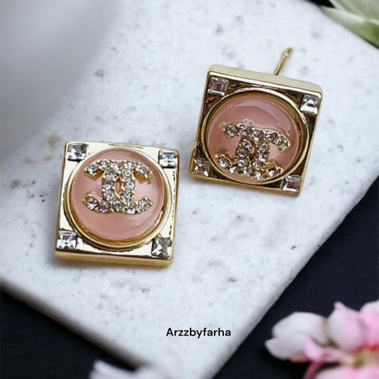 Luxe Brand Inspired Studs Earring