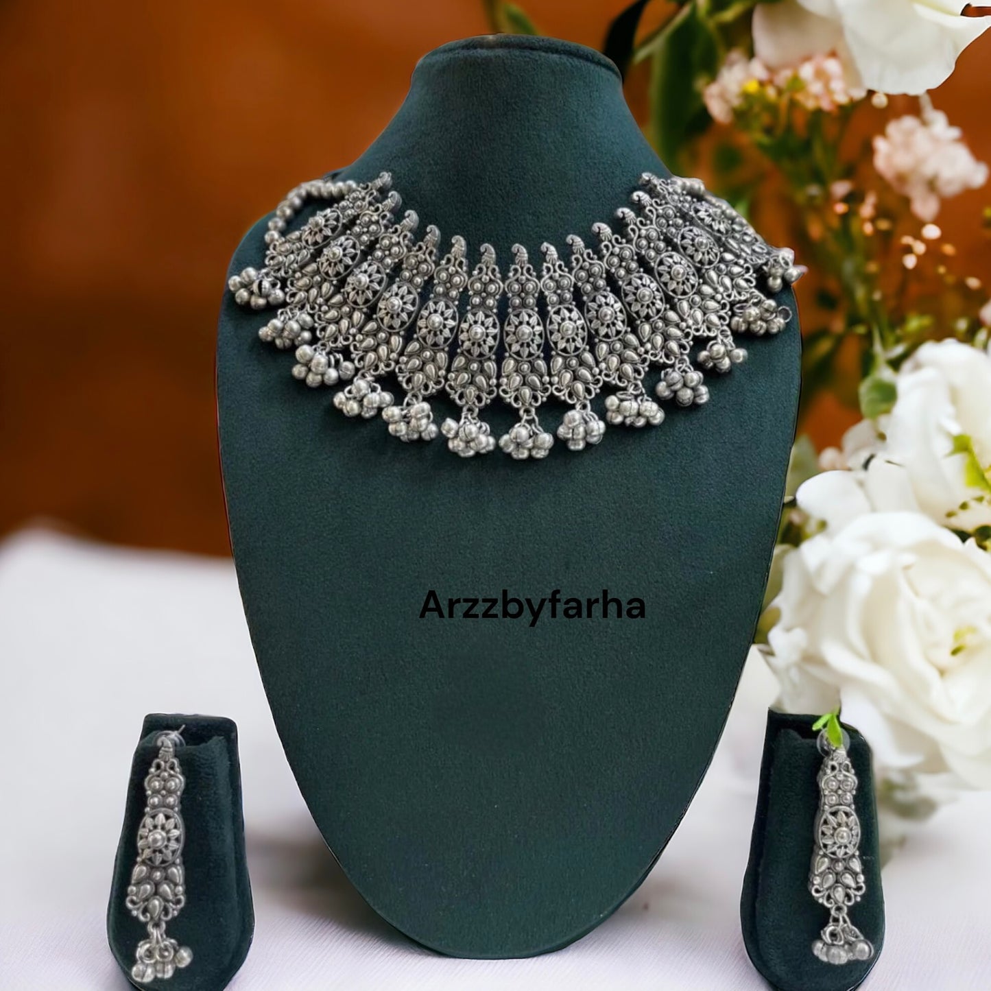 Best Selling Oxidised Necklace Set