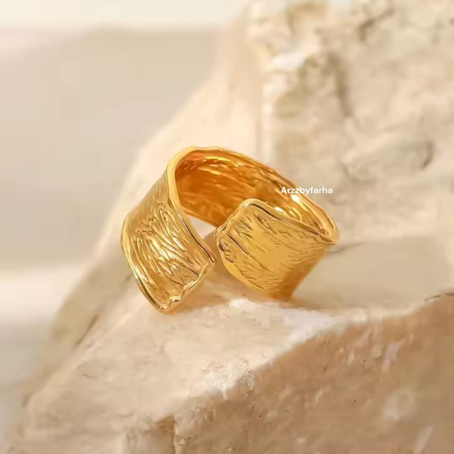 18k Gold Plated Finger Ring