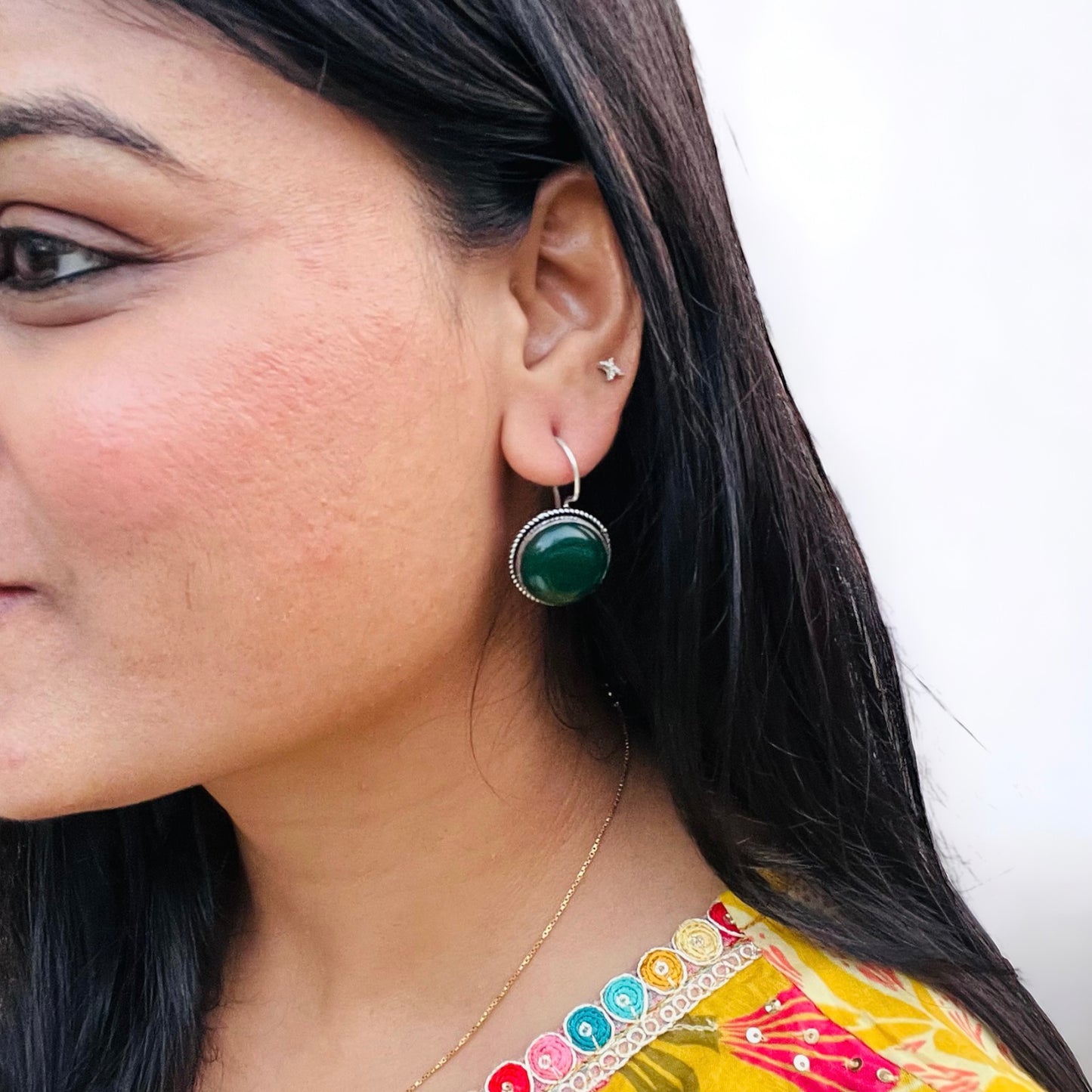 Green Candy Hook Earring