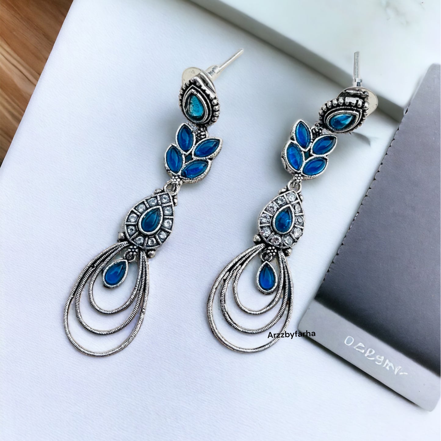 Silver Drop Earring