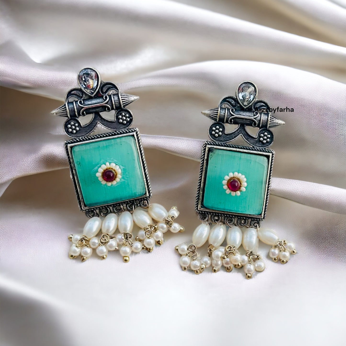 Sea Green Drop Earring